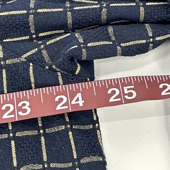 Descendant of Thieves Shirt Men 2XL Blue Squares Button Down 107 Limited Edition - Picture 10 of 10